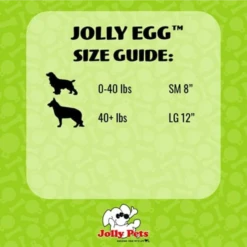 Jolly Pets Egg Dog Toy Yellow 11 Jolly Pets Egg Dog Toy Yellow -Mutts And Co-us 5JollyPetsEggDogToyYellow