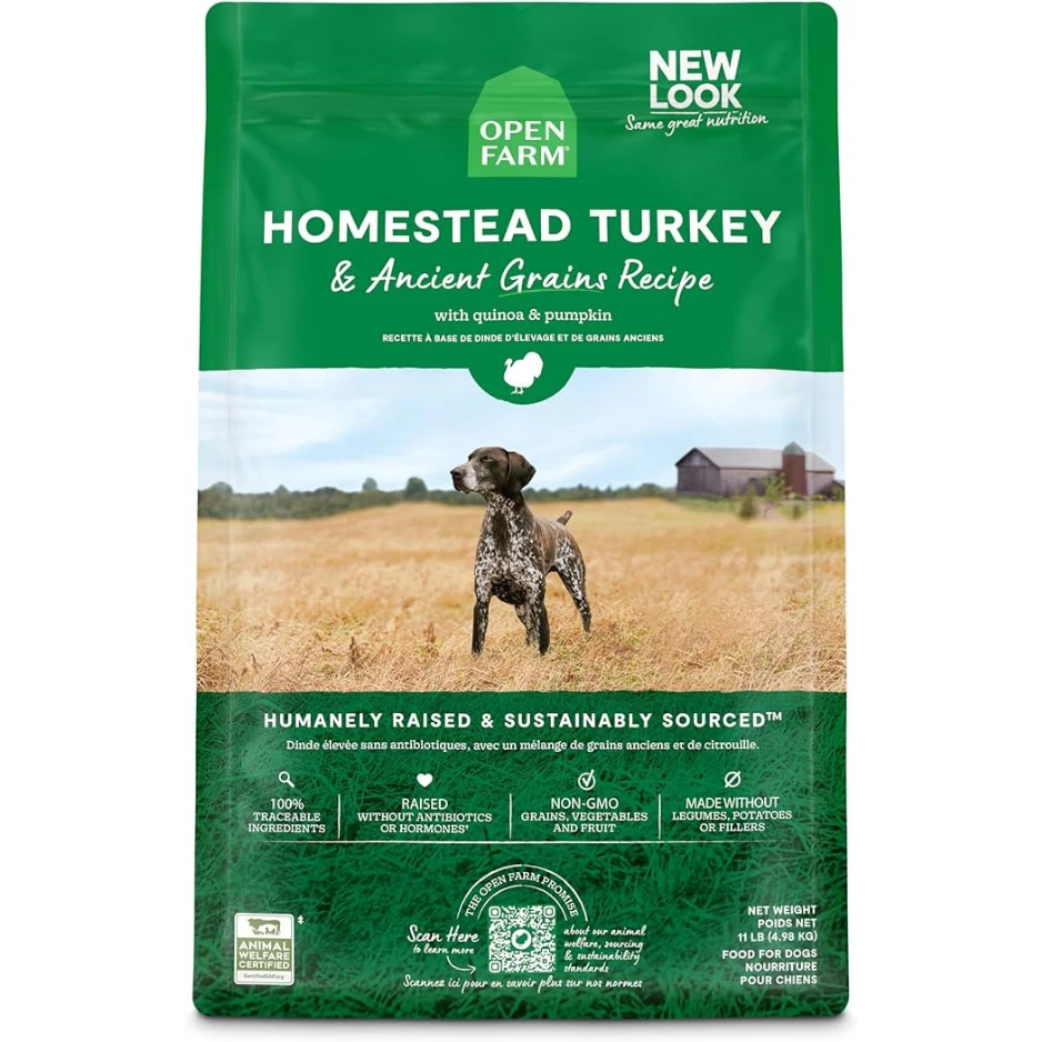 Open Farm Ancient Grains Homestead Turkey Dry Dog Food 7 Open Farm Ancient Grains Homestead Turkey Dry Dog Food - Image 5