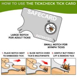 TickCheck Wallet Sized Tick Removal Card -Mutts And Co-us 5TickCheckWalletSizedTickRemovalCard 1