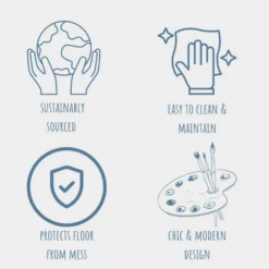 Park Life Designs Silicone Mess Free Placemat Grey -Mutts And Co-us 6ParkLifeDesignsSiliconeMessFreePlacematWhite 055a2e81 ab12 4f0e a935 9b2077125651