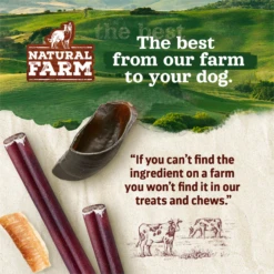 Natural Farm Bully Stick Bites Dog Chew 8 Oz 16 Natural Farm Bully Stick Bites Dog Chew 8 Oz -Mutts And Co-us 7NaturalFarmBullyStickBitesDogChew8oz