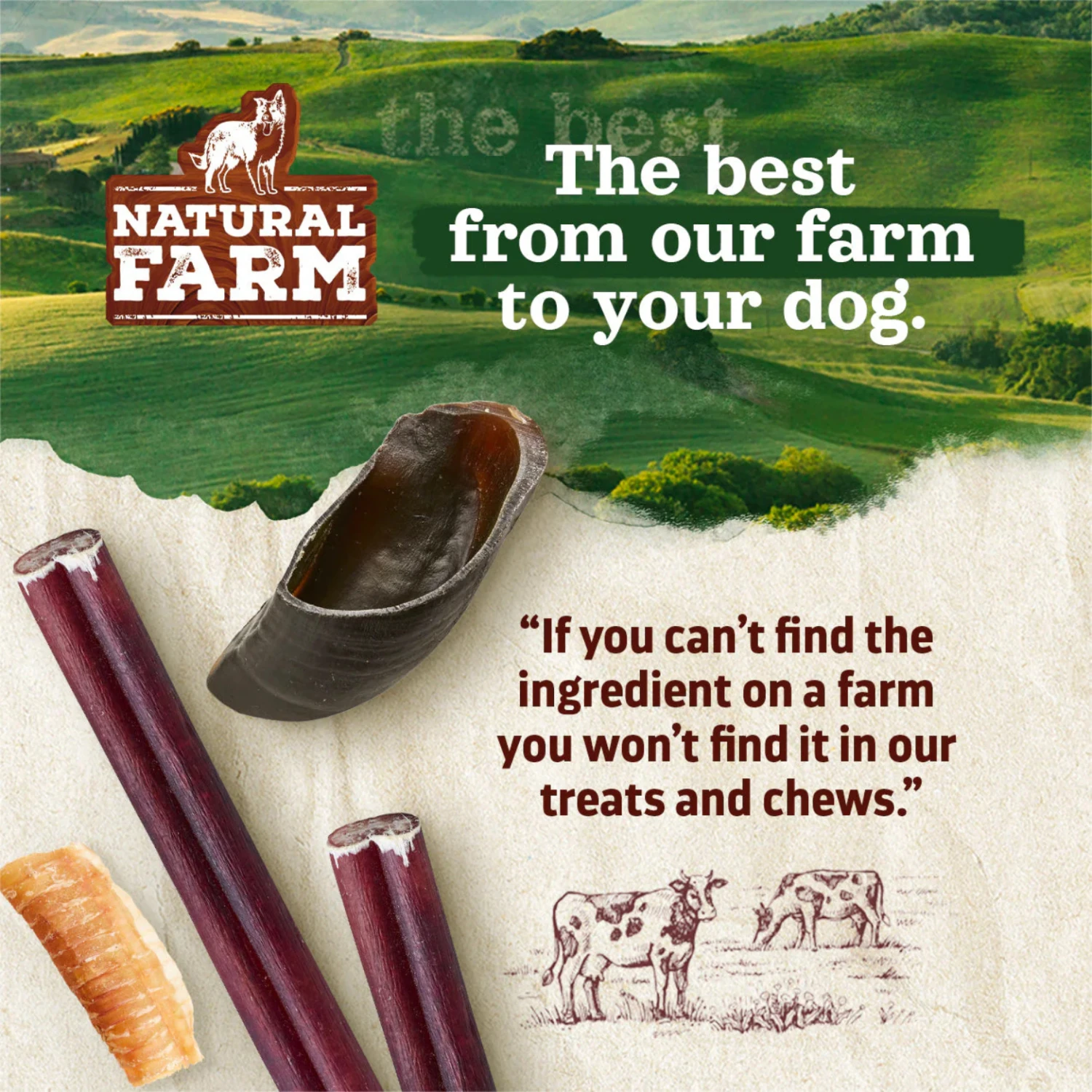 Natural Farm Bully Stick Bites Dog Chew 8 Oz 9 Natural Farm Bully Stick Bites Dog Chew 8 Oz - Image 7