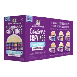 Stella & Chewy's Cat Carnivore Purrfect Pate Variety 12 Pack 2.8oz Canned Cat Food