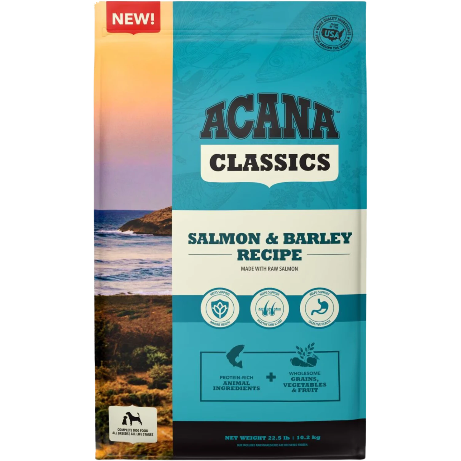 Acana Classics Salmon & Barley Recipe Dry Dog Food 10 Acana Classics Salmon & Barley Recipe Dry Dog Food - Image 8