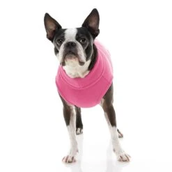 Gooby Stretch Fleece Dog Vest Pink -Mutts And Co-us 917aae5a433262dfb3967e98625766c8f1d9cb62c56449acc0926e04d0b2c621