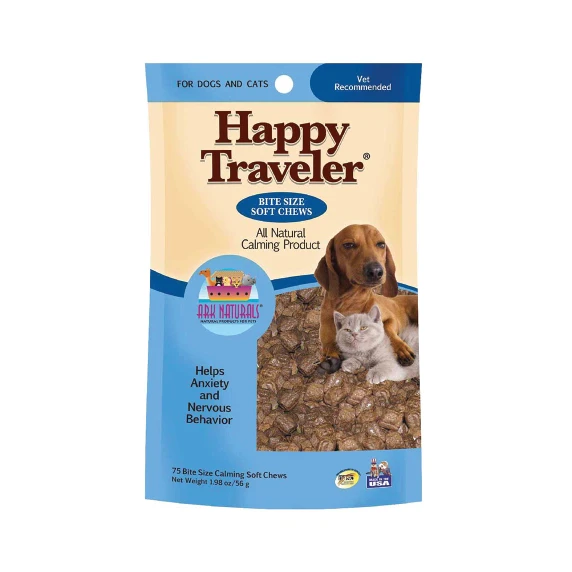 Ark Naturals Happy Traveler Dog & Cat Soft Chews 75ct 3 Ark Naturals Happy Traveler Dog & Cat Soft Chews 75ct