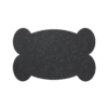 ORE Pet Recycled Rubber Black Big Bone Placemat 2 ORE Pet Recycled Rubber Black Big Bone Placemat -Mutts And Co-us A. 28