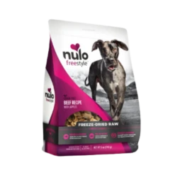Nulo Freestyle Grain-Free Beef With Apples Recipe Freeze-Dried Dog Food
