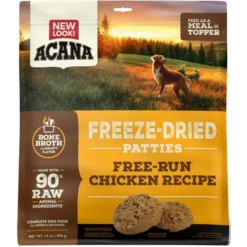 Acana Chicken Recipe Patties Grain-Free Freeze-Dried Dog Food & Topper 14-oz