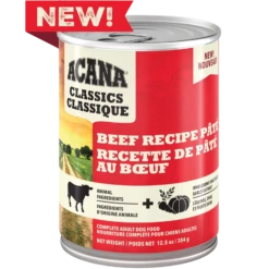 Acana Classics Beef Recipe Pate Wet Dog Food 12.5 Oz