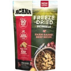 Acana Farm Raised Beef Recipe Morsels Grain-Free Freeze-Dried Dog Food & Topper 8-oz