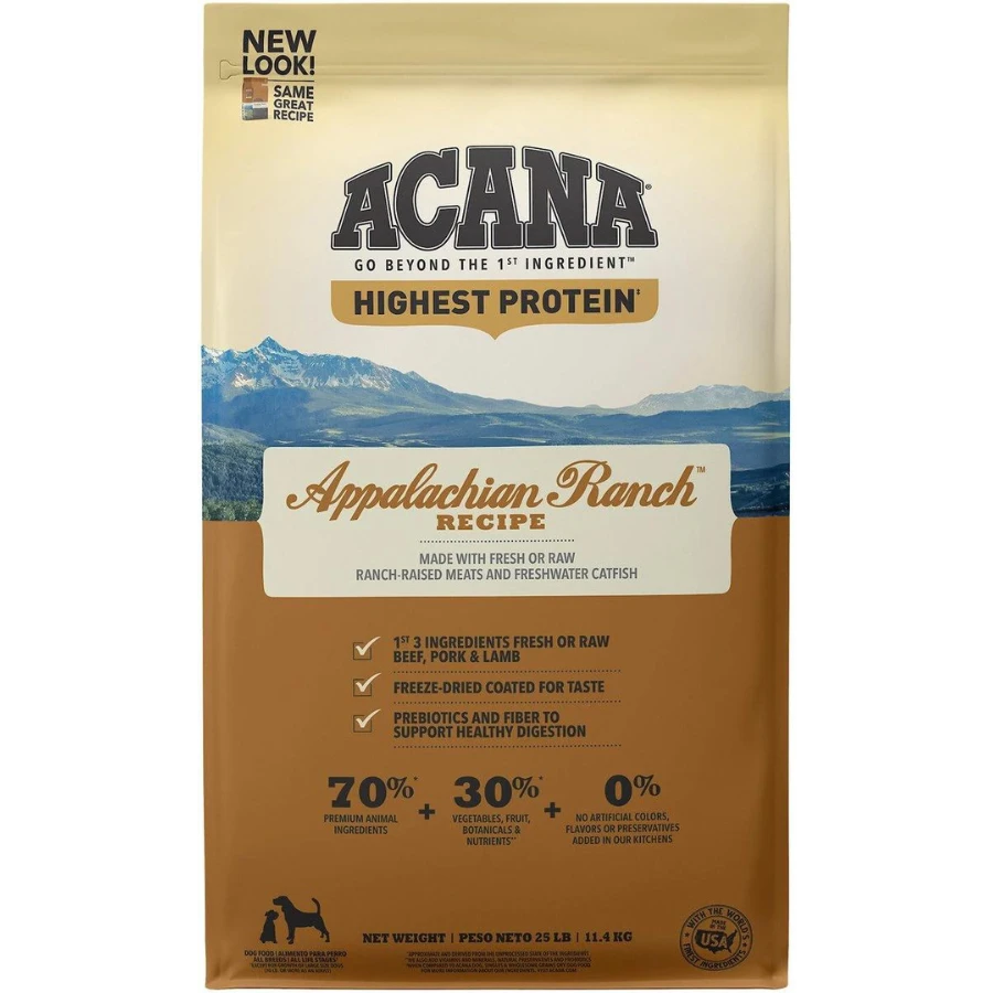 Acana Regionals Appalachian Ranch Grain-Free Dog Food 3 Acana Regionals Appalachian Ranch Grain-Free Dog Food