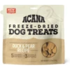 Acana Singles Freeze-Dried Duck & Pear Dog Treats -Mutts And Co-us AcanaSinglesFreeze DriedDuck PearDogTreats