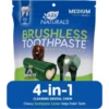 Ark Naturals Brushless Toothpaste Medium Dental Dog Treats, 18-oz 2 Ark Naturals Brushless Toothpaste Medium Dental Dog Treats, 18-oz -Mutts And Co-us ArkNaturalsBrushlessToothpasteMediumDentalDogTreats 18 oz
