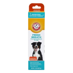 Arm & Hammer Fresh Breath Chicken Flavored Enzymatic Toothpaste Dog Dental 2.5 Oz