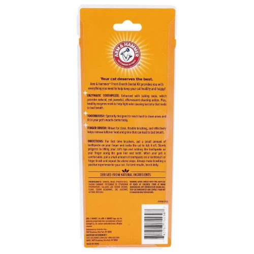 Arm & Hammer Fresh Breath Tuna Flavored Cat Dental Kit 4 Arm & Hammer Fresh Breath Tuna Flavored Cat Dental Kit - Image 2