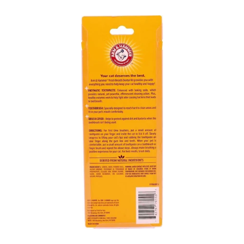 Arm & Hammer Fresh Breath Tuna Flavored Kitten Dental Kit 4 Arm & Hammer Fresh Breath Tuna Flavored Kitten Dental Kit - Image 2
