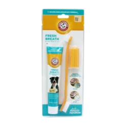 Arm & Hammer Fresh Breath Vanilla Ginger Flavored Dog Dental Kit