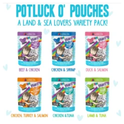 Weruva BFF OMG Potluck O' Pouches Variety Pack Canned Cat Food 11 Weruva BFF OMG Potluck O' Pouches Variety Pack Canned Cat Food -Mutts And Co-us BFFOMGPotO LuckVarietyPackCannedCatFoodPouches 3