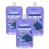 Bark Bistro Superberry Budder Dog Peanut Butter Squeeze Packs 4oz -Mutts And Co-us BarkBistroSuperberryBudderSqueezePacks4oz