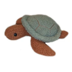 Barker's Bowtique Wildlife Collection Sammy The Sea Turtle Dog Toy