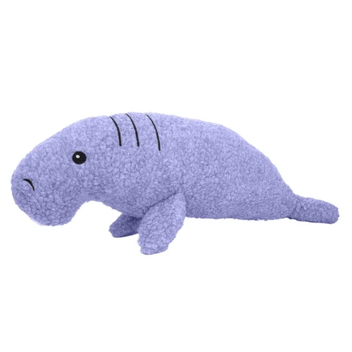 Barker's Bowtique Wildlife Collection Wally The Manatee Dog Toy 3 Barker's Bowtique Wildlife Collection Wally The Manatee Dog Toy