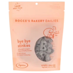 Bocce's Bakery Dailies Bye Bye Stinkies Pumpkin & Ginger Soft & Chewy Treats For Dogs