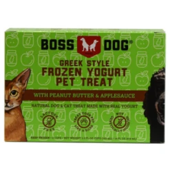 Boss Dog Frozen Greek Yogurt Peanut Butter & Apple -Mutts And Co-us BossDogFrozenGreekYogurtPeanutButter Apple 2