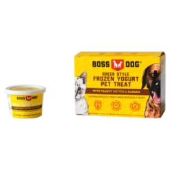 Boss Dog Frozen Greek Yogurt Peanut Butter & Banana