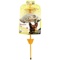 Boss Pet 30' X-Large Tie-Out & Dome Stake Combo