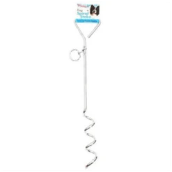 Boss Pet Spiral Tie-Out Stake 18"