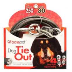 Boss Pet XX-Large Dog Tie-Out 8 Boss Pet XX-Large Dog Tie-Out -Mutts And Co-us BossPetXX LargeDogTie Out 4