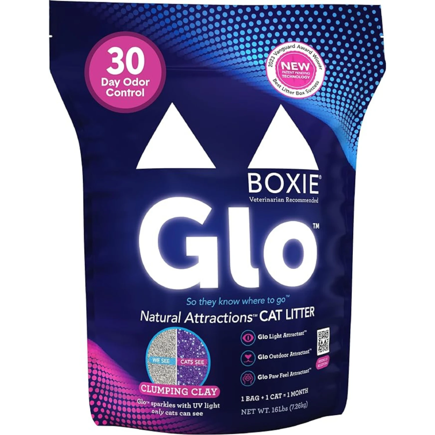 Boxiecat Glo Natural Attractions Clumping Clay Litter 3 Boxiecat Glo Natural Attractions Clumping Clay Litter