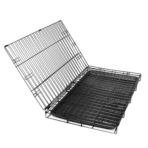 Carlson Pet Products Double Door Dog Crate Black 6 Carlson Pet Products Double Door Dog Crate Black - Image 4