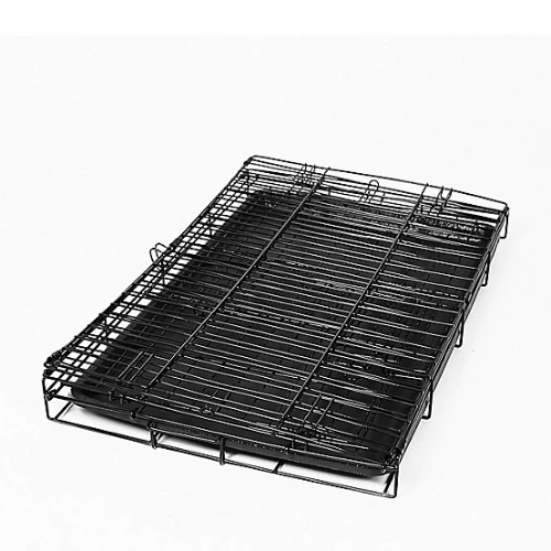 Carlson Pet Products Double Door Dog Crate Black 5 Carlson Pet Products Double Door Dog Crate Black - Image 3