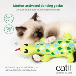 Catit Groovy Gecko Catnip Cat Toy 11 Catit Groovy Gecko Catnip Cat Toy -Mutts And Co-us CatitGroovyGeckoCatnipCatToy3
