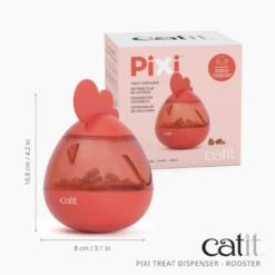 Catit PIXI Cat Treat Dispenser Rooster -Mutts And Co-us CatitPIXICatTreatDispenserRooster5