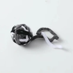 Cheerhunting Moo Cat Toy Ball -Mutts And Co-us CheerhuntingMooCatToyBallBLACK