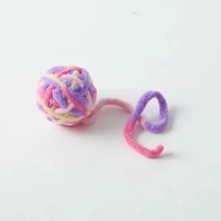 Cheerhunting Moo Cat Toy Ball -Mutts And Co-us CheerhuntingMooCatToyBallPURPLE