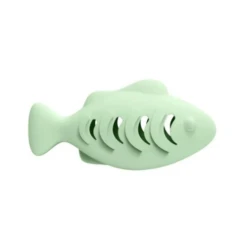 Cheerhunting Moo Dual-Sided Leaky Cat Food Toy Fish Design -Mutts And Co-us CheerhuntingMooDual SidedLeakyCatFoodToyFishDesigngreen