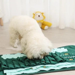 Cheerhunting Snuffy Crocodile Interactive Snuffle Feeding Mat For Dogs 7 Cheerhunting Snuffy Crocodile Interactive Snuffle Feeding Mat For Dogs - Image 5