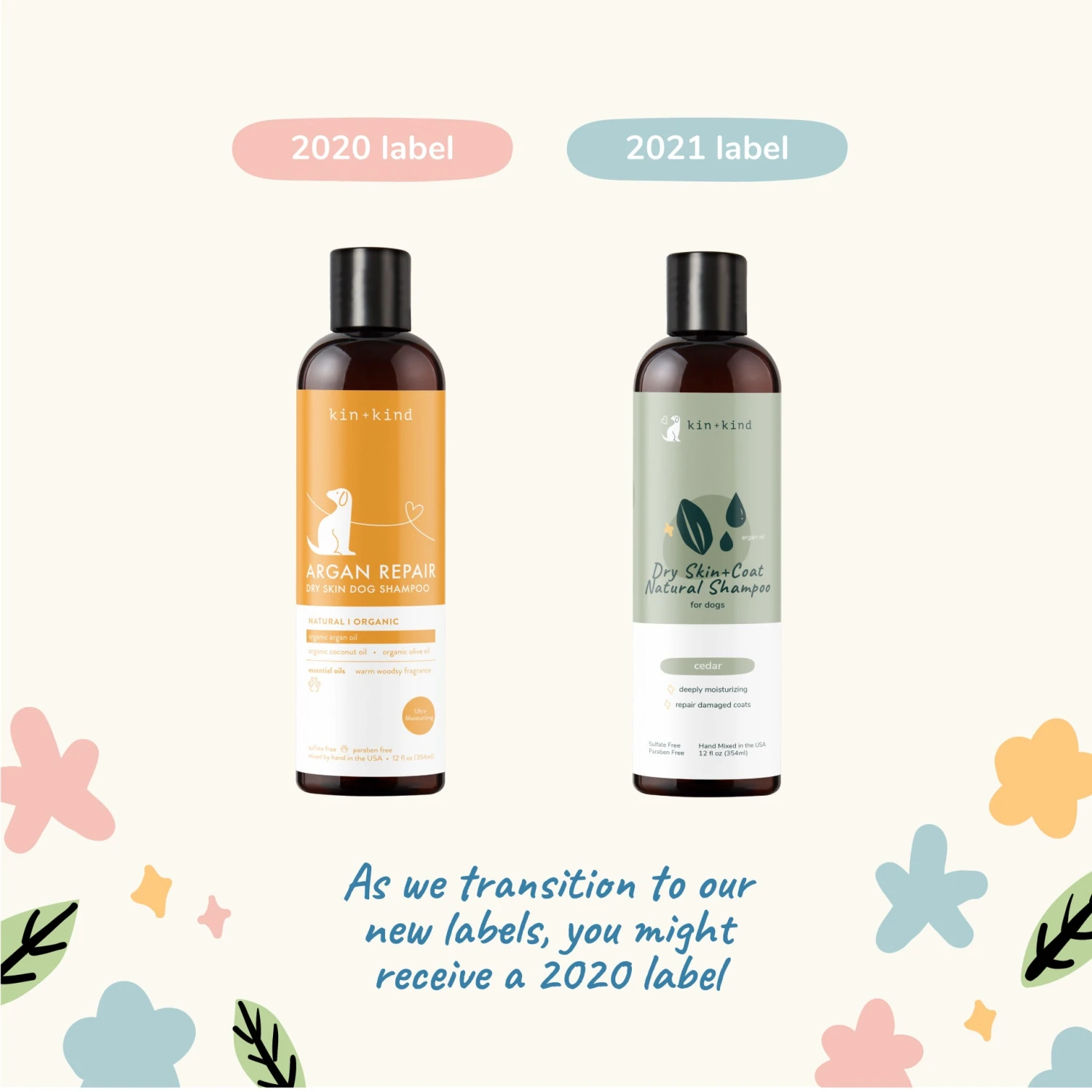 Kin + Kind Dry Skin & Coat Natural Shampoo For Dogs Cedar, 12 Oz 8 Kin + Kind Dry Skin & Coat Natural Shampoo For Dogs Cedar, 12 Oz - Image 6