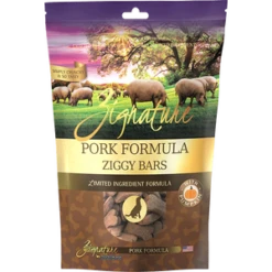 Zignature Ziggy Bars Pork Formula Crunchy Dog Treats 12oz