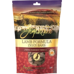 Zignature Ziggy Bars Lamb Formula Crunchy Dog Treats 12oz
