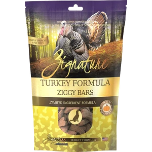 Zignature Ziggy Bars Turkey Formula Crunchy Dog Treats 12oz 3 Zignature Ziggy Bars Turkey Formula Crunchy Dog Treats 12oz