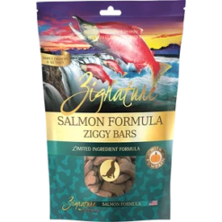 Zignature Ziggy Bars Salmon Formula Crunchy Dog Treats 12oz