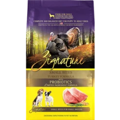 Zignature Turkey Small Bites Formula Dry Dog Food