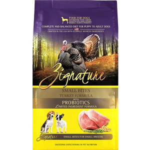 Zignature Turkey Small Bites Formula Dry Dog Food 3 Zignature Turkey Small Bites Formula Dry Dog Food