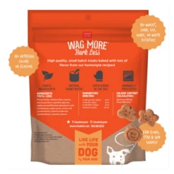 Cloud Star Wag More Bark Less Grain-Free Soft & Chewy With Peanut Butter & Apples Dog Treats 5 Oz -Mutts And Co-us CopyofCloudStarWagMoreBarkLessGrain FreeSoft ChewywithPeanutButter ApplesDogTreats5oz