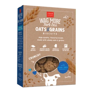 Cloud Star Wag More Bark Less Oats & Grains Biscuits With Bacon, Cheese & Apples Dog Treats 5 Cloud Star Wag More Bark Less Oats & Grains Biscuits With Bacon, Cheese & Apples Dog Treats - Image 3